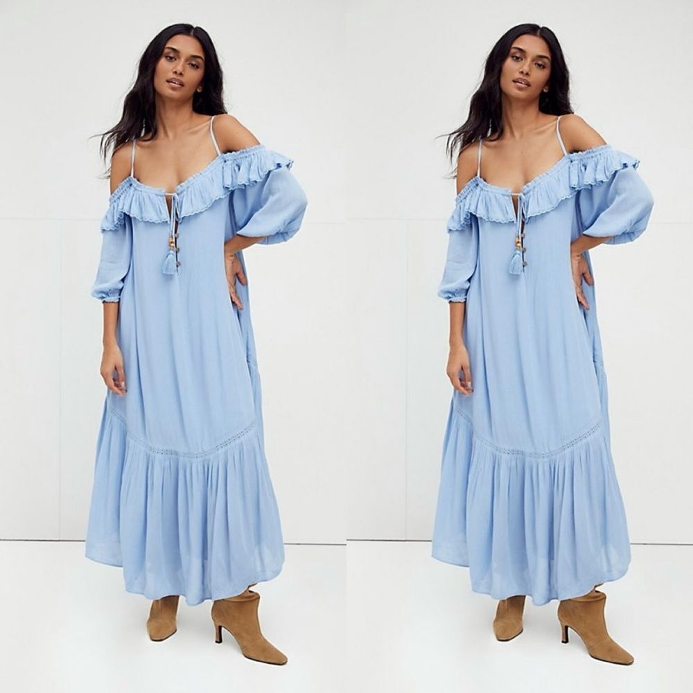 Free People Sarita Midi Dress